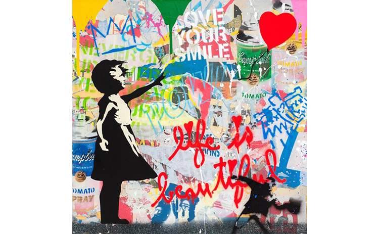 『Balloon Girl』ミスター・ブレインウォッシュ／Mr.Brainwash