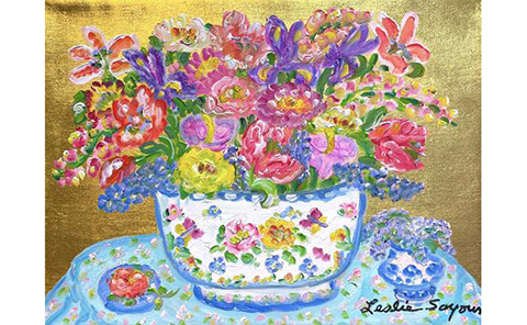 『butterfly vase』レスリー・セイヤー／Leslie Sayour