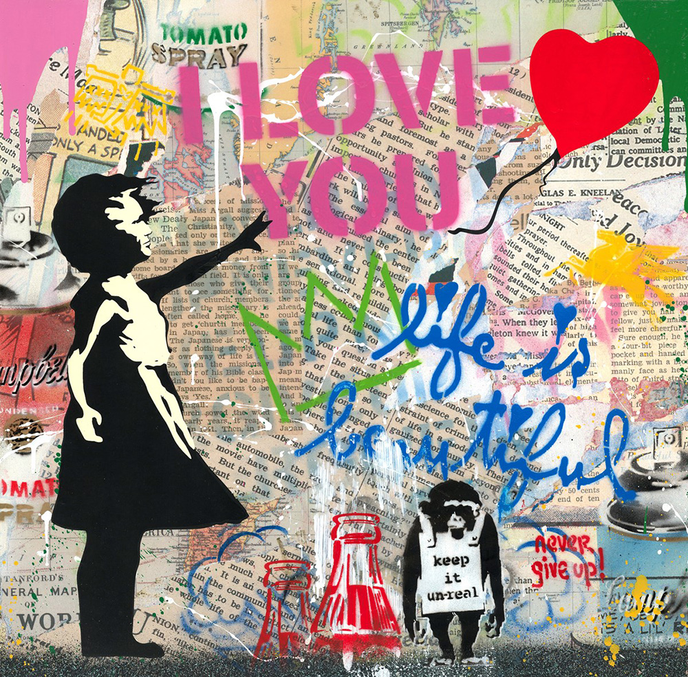 『Balloon Girl B』ミスター・ブレインウォッシュ／Mr.Brainwash