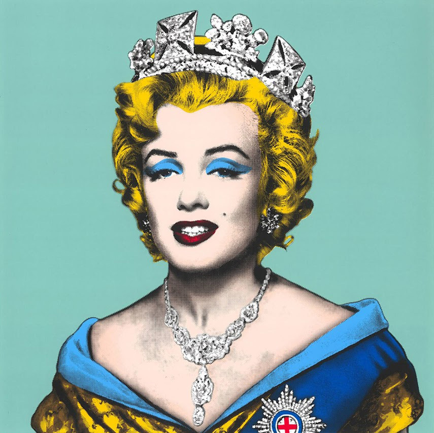 Queen Marilyn (Blue) ミスター・ブレインウォッシュ Mr.Brainwash