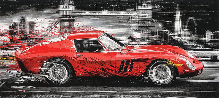 Life in the Fast Lane(No.2) フェラリー250 GTO ミスター・ブレインウォッシュ Mr.Brainwash