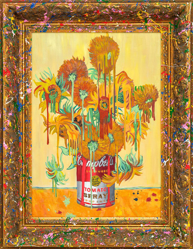 Drip Flowers ミスター・ブレインウォッシュ Mr.Brainwash