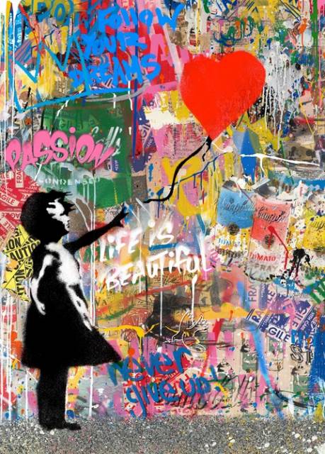 『Reach For Love』Mr.Brainwash