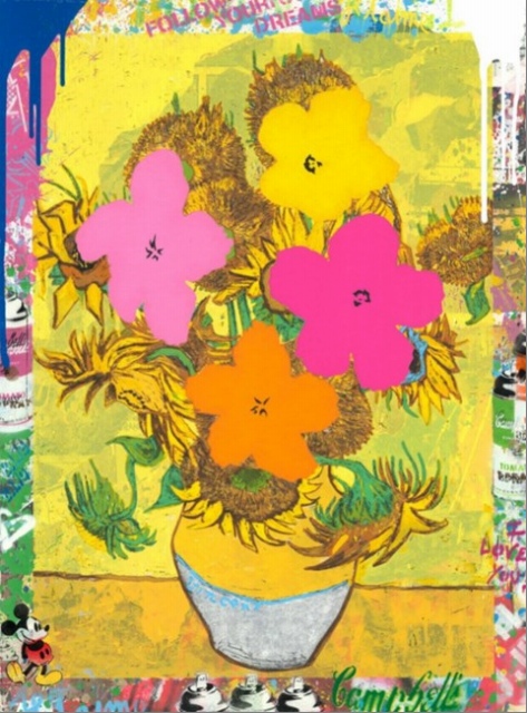 『Flower and Sun』ミスター・ブレインウォッシュ／Mr.Brainwash