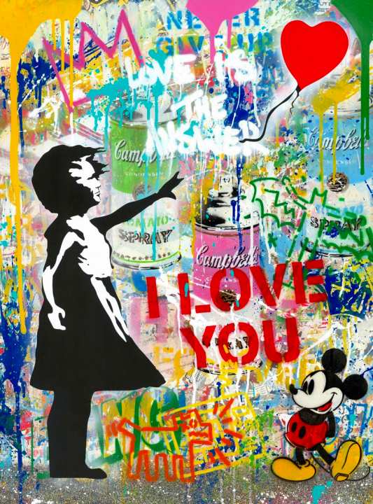 『Balloon Girl』Mr.Brainwash