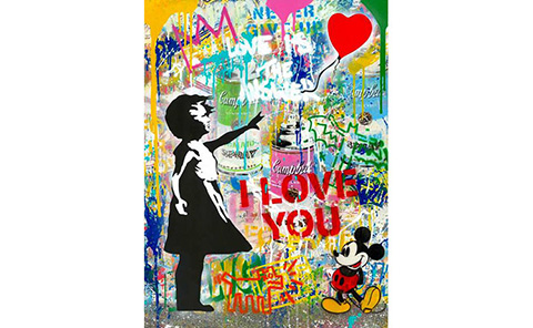 『Balloon Girl』ミスター・ブレインウォッシュ／Mr.Brainwash