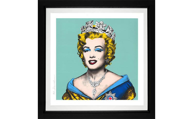 『Queen Marilyn (Blue)』ミスター・ブレインウォッシュ／Mr.Brainwash