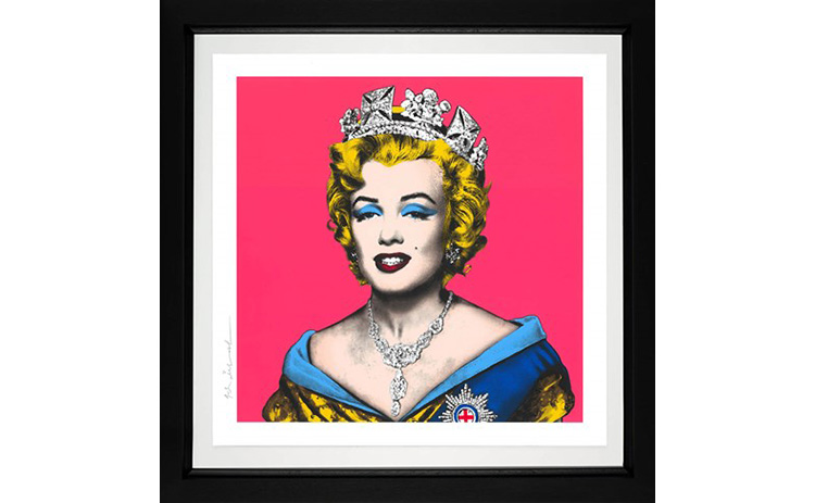 『Queen Marilyn (Pink)』ミスター・ブレインウォッシュ／Mr.Brainwash