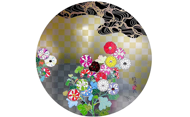 京都の舞妓さん青に桜』村上隆 | 絵画・アート販売のギャラリー