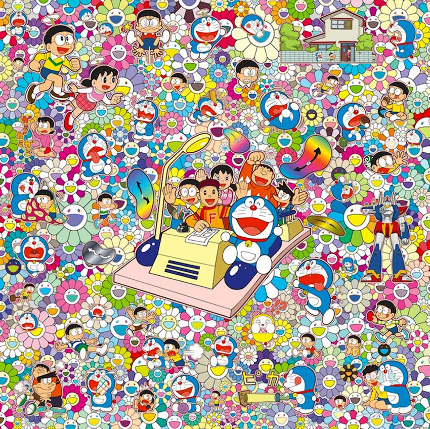 藤子・F・不二雄先生とタイムマシンで何処までも 村上隆 Takashi Murakami