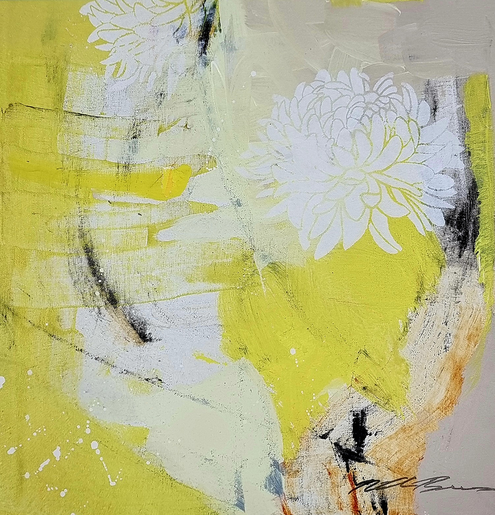 『Lemon Gardens with Chrysanthemum』ナターシャ・バーンズ／Natasha Barnes