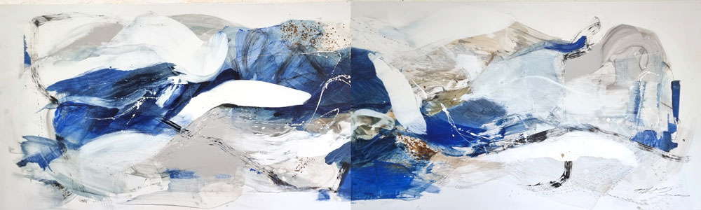 Oceans Generosity diptych ナターシャ・バーンズ Natasha Barnes