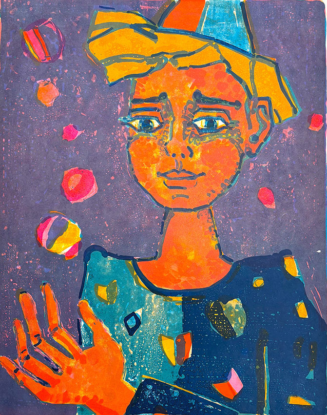 玉遊びをする少年 ポール・アイズピリ Paul Aïzpiri