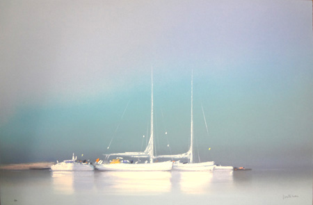 『白い帆船 II』ピェール・ドートルロー