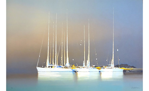 『褐色の帆船』ピェール・ドートルロー／Pierre Doutreleau