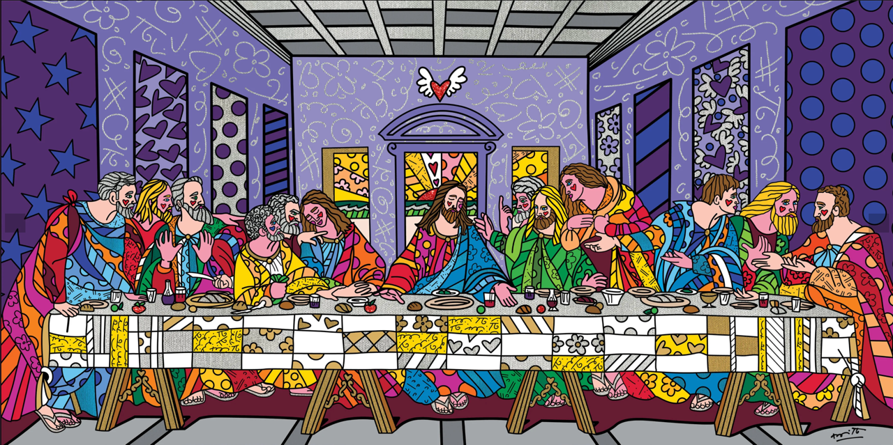 LAST SUPPER ロメロ・ブリット ROMERO BRITTO