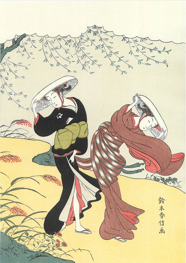 野分 鈴木春信 Harunobu Suzuki