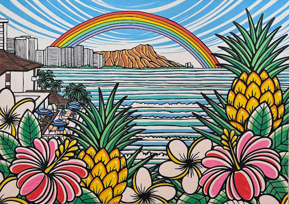 Waikiki Rainbow 2025 TAMO 森田大佑