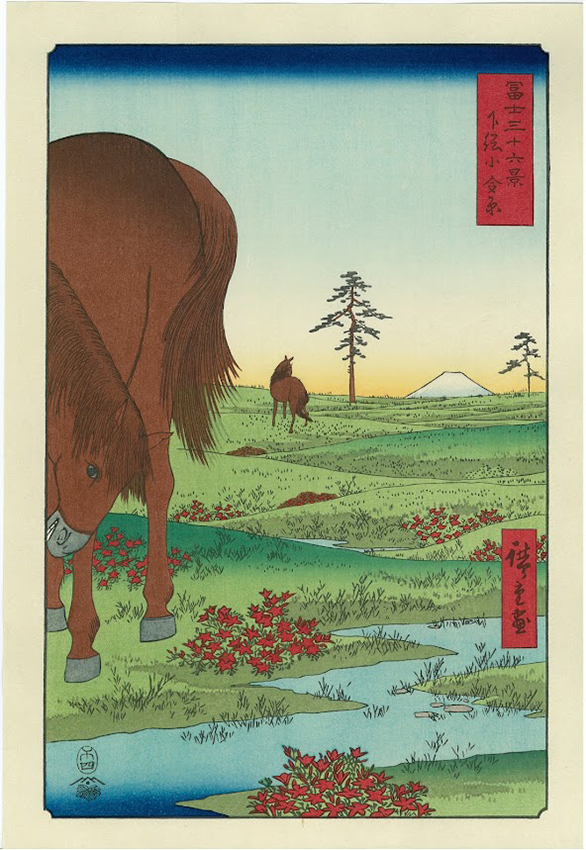 冨士三十六景36枚セット（桐箱入り） 歌川広重 Hiroshige Utagawa